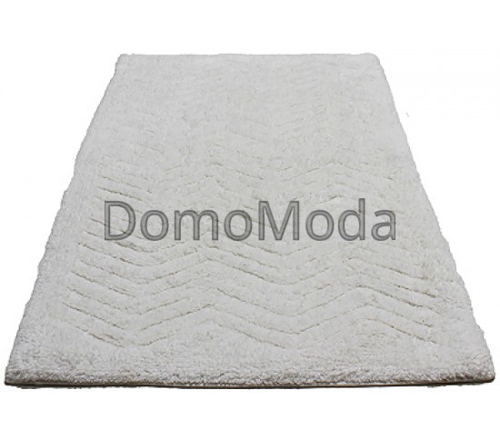 Коврик для ванной Indian Handmade Wave RIS-BTH-5252 WHITE - высокое качество по лучшей цене в Украине